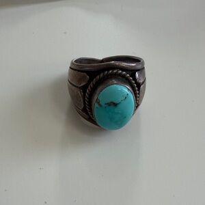 Vintage Turquoise Stone Ring